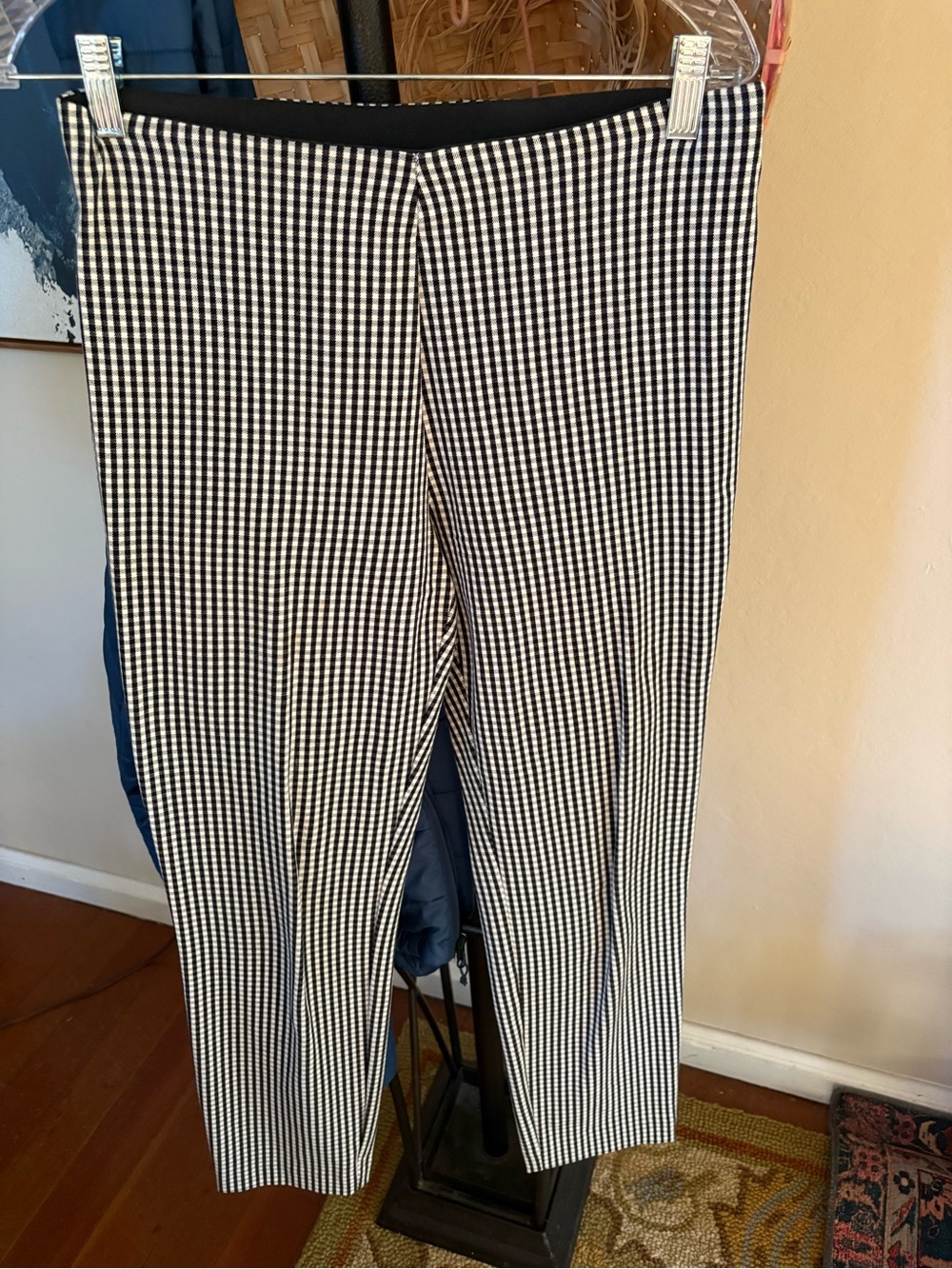 Target - A New Day - Black and White Gingham SKINNY ANKLE PANTS - size 6 - NWOT